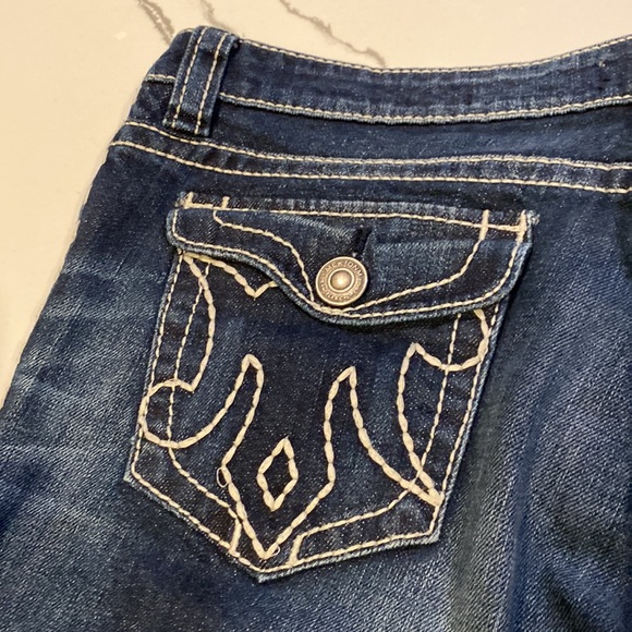 MEK DNM made in the USA. 32x34 (27 inseam) Slim Boot Oaxaca - Picture 15 of 16